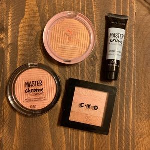 Highlighter bundle- Maybelline x Puma & More